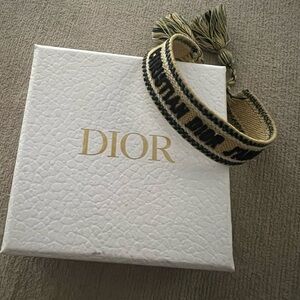 CHRISTIAN DIOR J’Adior Woven Bracelet